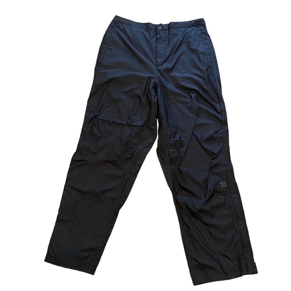 Men's Walter Hagen  Hydrohalt 11 Black Golf Rain Pants Size L